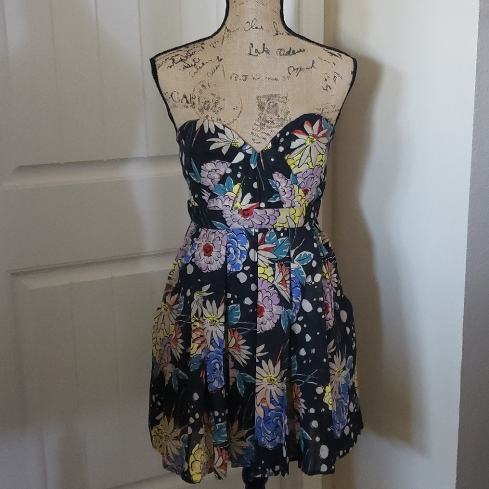 Foley & Corina Strapless Dress
